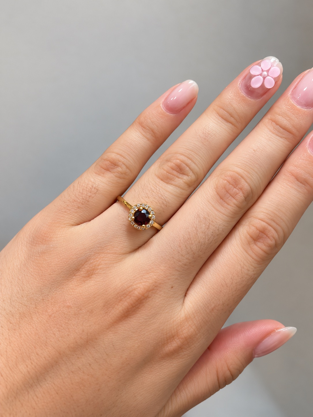 Anillo Perla Negro