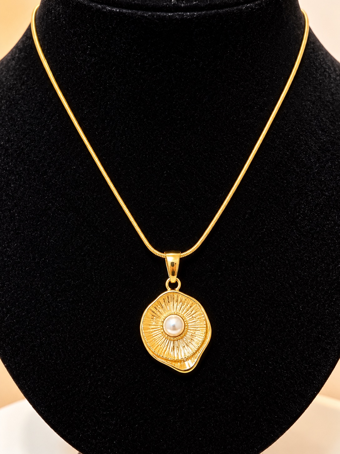 Cadena con perla