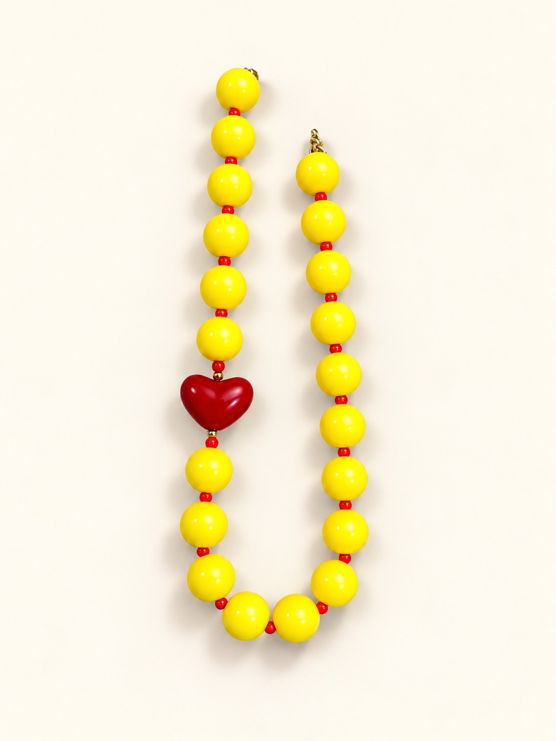 Collar chicle amarrillo