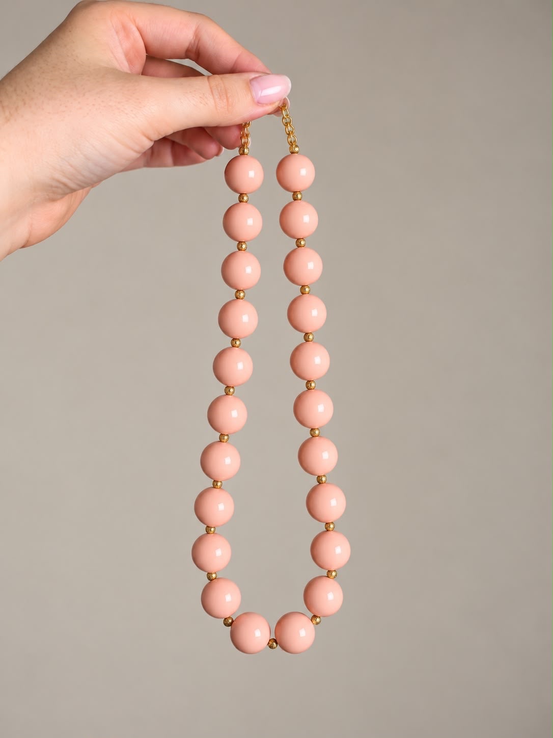 Collar Bolas Papaya